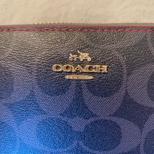 Coach leather wallet
